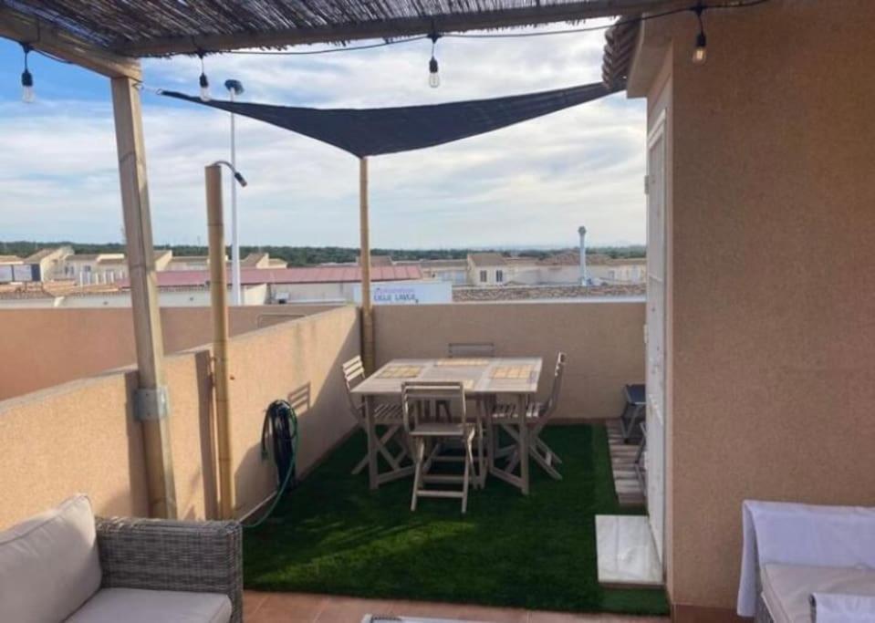 Casa,solarium,barbacoa,piscina Gran Alacant